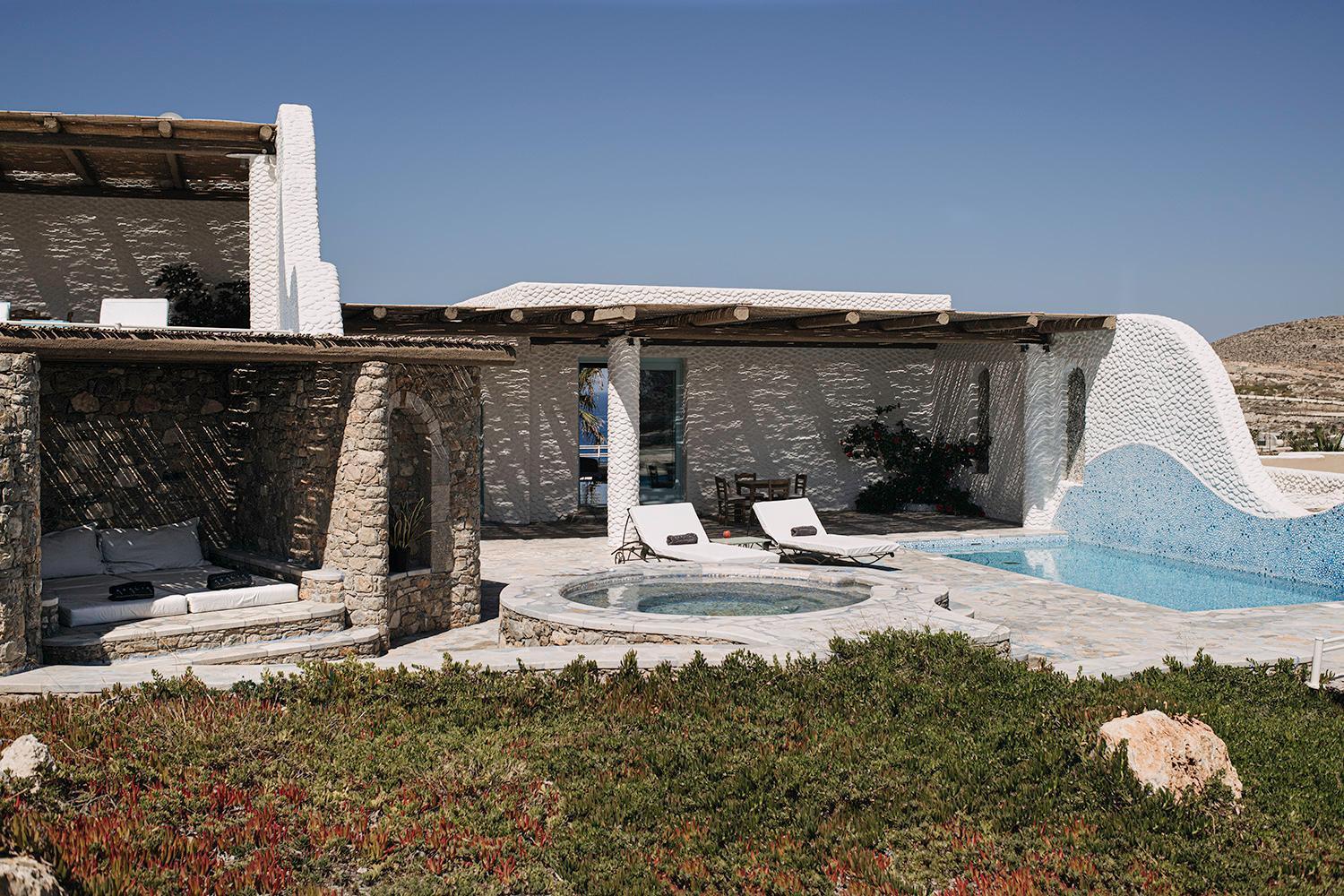 Agalia Luxury Suites Koumpara 객실 사진